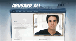 Desktop Screenshot of abubakrali.com